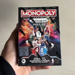 2023-24 Monopoly Panini Prizm NBA Trading Cards 