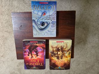 YA Fantasy Book Lot - Rick Riordan & Chris D'Lacey (3 Books)