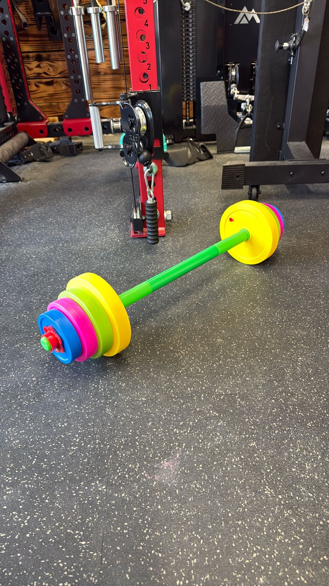 Kids Play Barbell Set $10