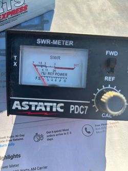 Astatic PDC7 SWR Meter