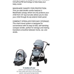 Maxi Cosi Stroller And Infant Carrier