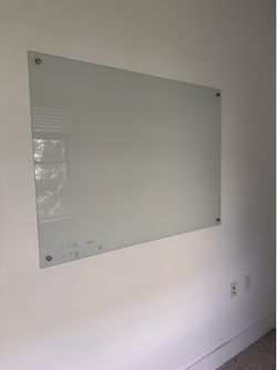 Glass whiteboard