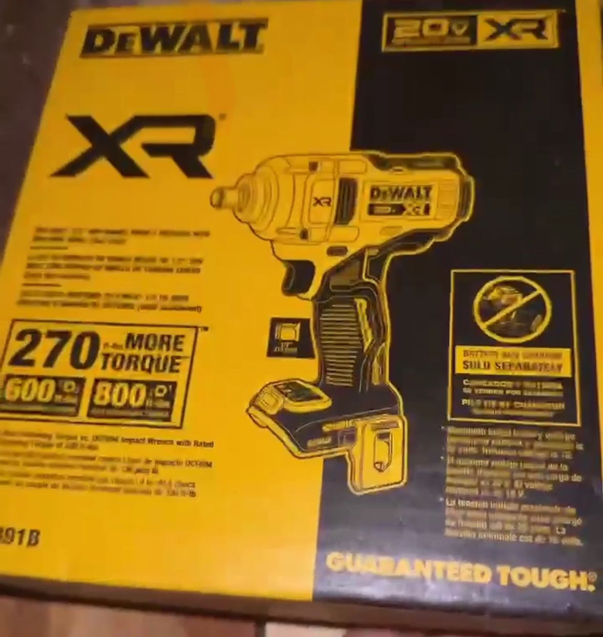 Dewalt DCF891B 1/2” Impact