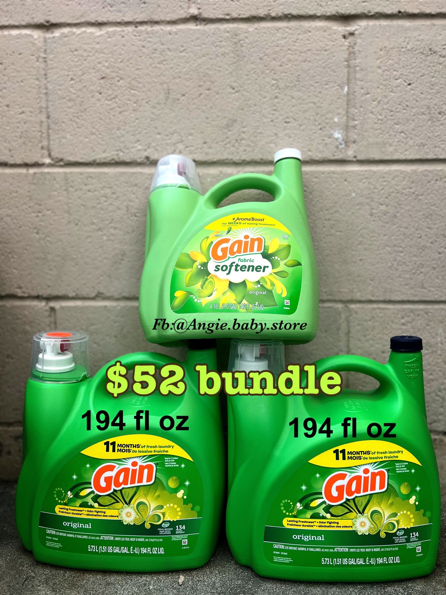 Gain Bundle- Jumbo