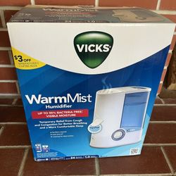 Vicks Warm Mist Humidifier 