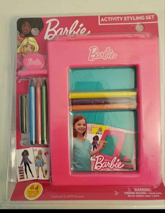 Barbie Brand New Etch A Sketch Set For Sale 