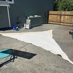 Three Triangular Sun Shades 