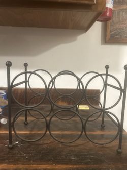 🍷 Metal Wine Rack