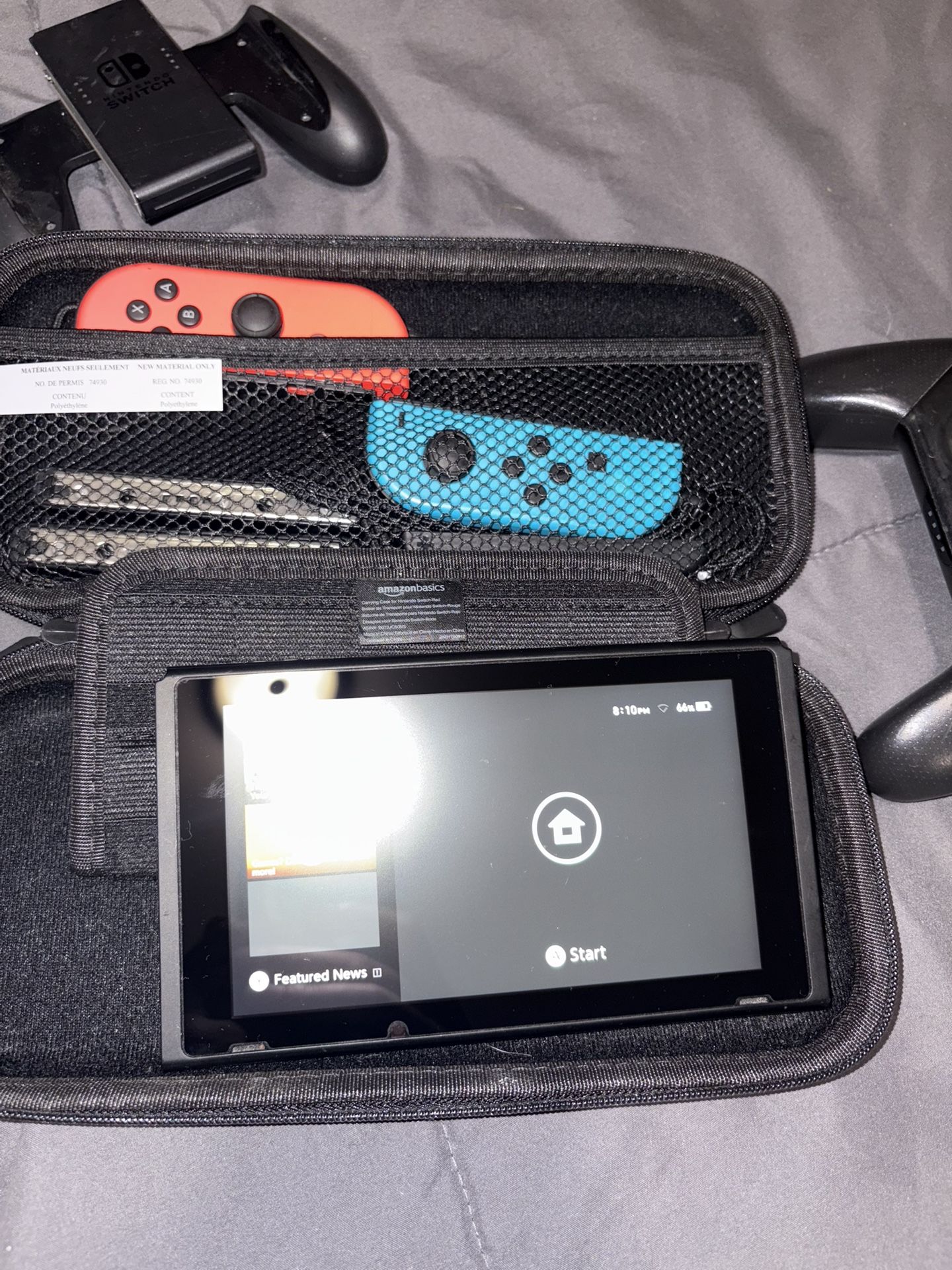 Nintendo Switch 1 w/ Games $350
