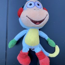Ty Dora the Explorer Boots the Monkey Ice Skating Skater Plush Beanbag Toy