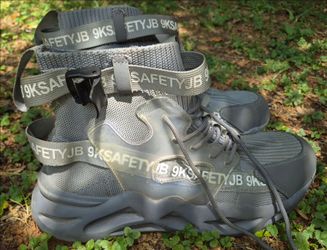 Safety 9KS Grey Tactical High-Top Sneaker Boot