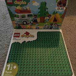 LEGO DUPLO Town Family Camping Van Adventure 10946 Building, Playing and Learning Camping Toy for Toddlers and Kids; 