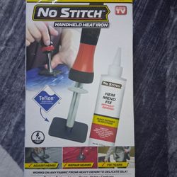No Stitch Handheld Heat Iron