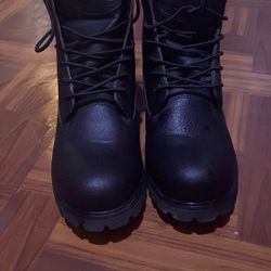 Black Waterproof Lugz Boots Size 9 