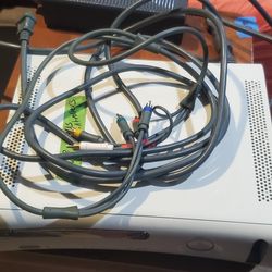 Xbox 360 Consule with power cord, etc