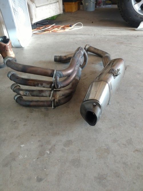 2006 Honda CBR 600 RR Stock Under Seat Exhaust