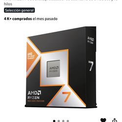 AMD RYZEN 7 9800X3D, procesador de escritorio de 8 núcleos y 16 hilos