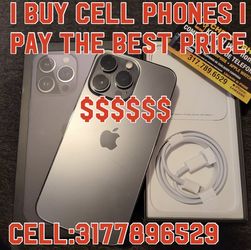 I buy unlocked iPhones and Samsungs, I pay at the best price