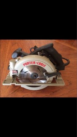 Porter Cable circular saw 7 1/4” model 743