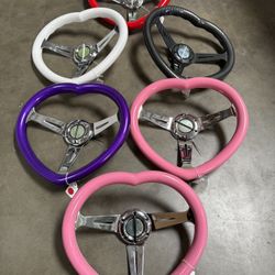 JDM Steering Wheel Heart Shape 
