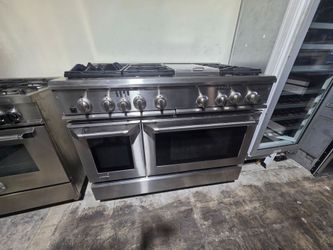 48" GE MONOGRAM DUAL FUEL RANGE STAINLESS STEEL