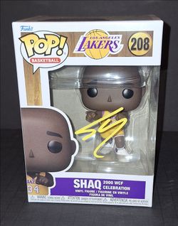 🔥 Shaquille O'Neal Signed Autographed Funko Los Angeles Lakers Beckett COA🔥