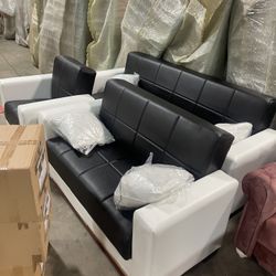 New In The Box 📦 Living Room Sofa Set Sleeper 3pc - Delivery And Financing Available 
