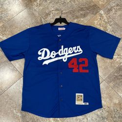 Vintage Mitchell & Ness Jackie Robinson Cooperstown Collection Jersey