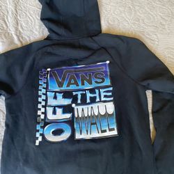 Vans Hoodie With A Sick Graphic Design