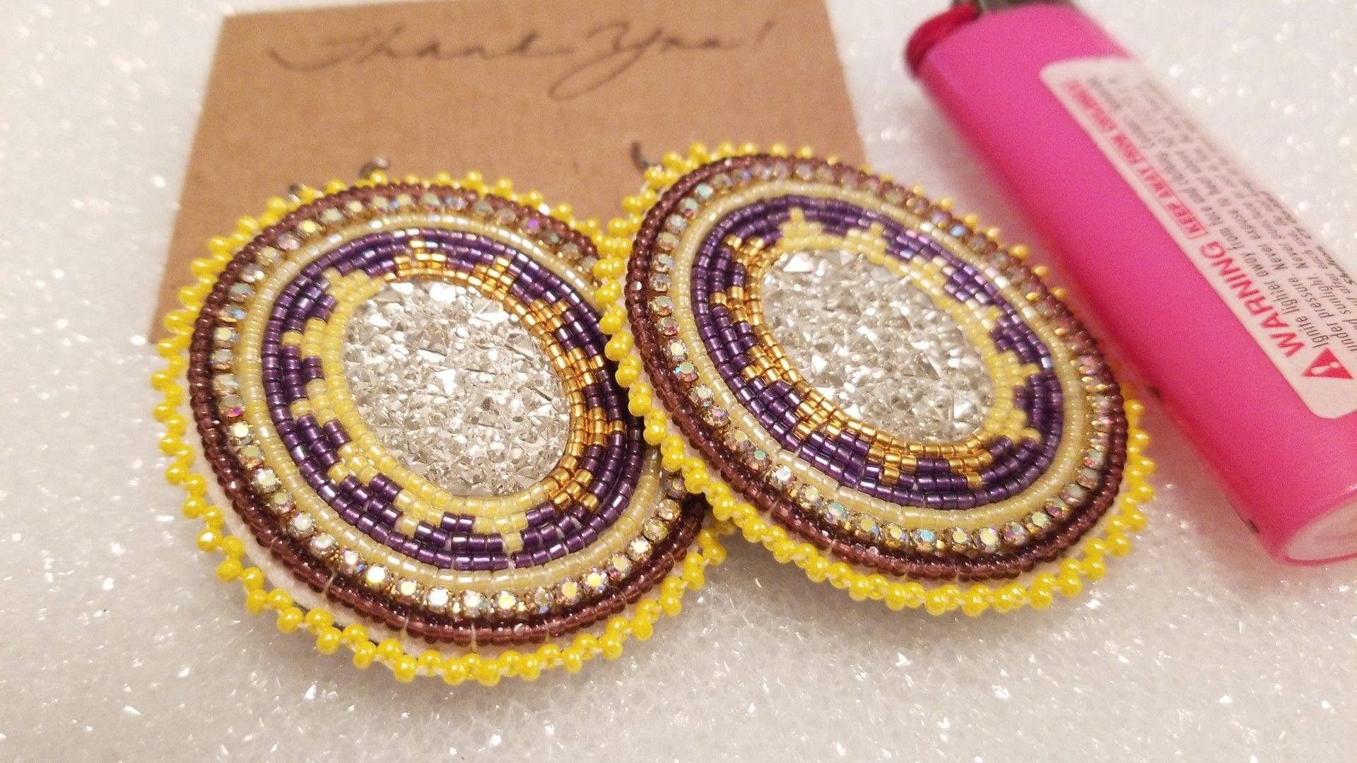 Beaded earrings