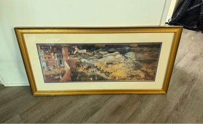 Effects of Good Government in the Countryside By Ambrogio Lorenzetti Print 39x20