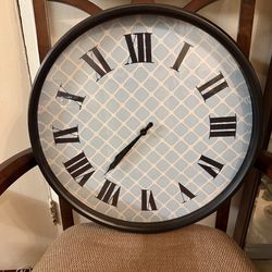 large wall clock
