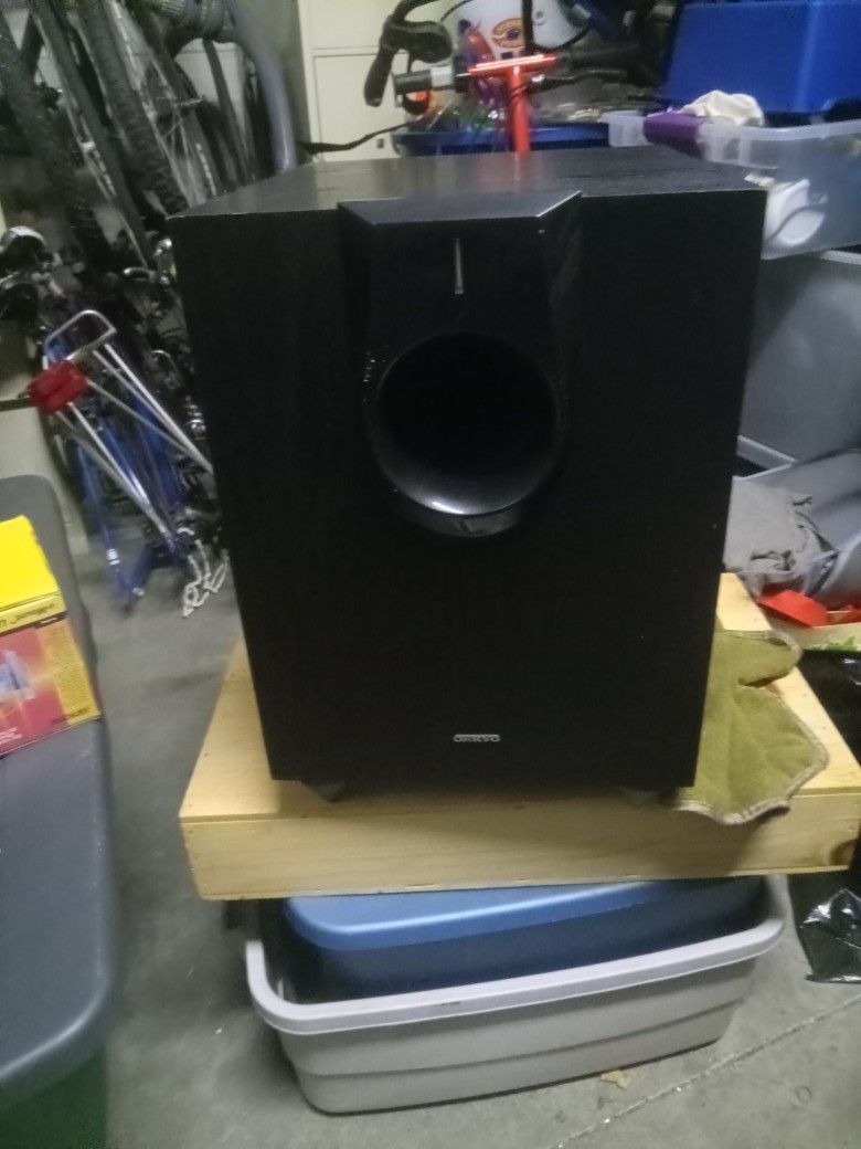 Onkyo Skw 583  Subwoofer