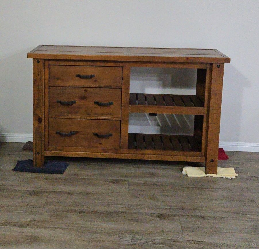 Solid Wood Buffet Table