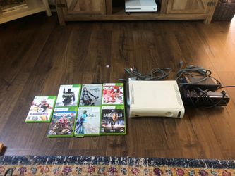 Xbox 360 with Kinect and games