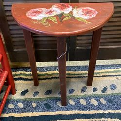 Small Half Moon Side Table 