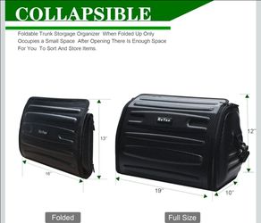 Leather Trunk /Motorcycle Organizer