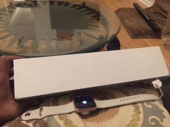 Apple watches 2 space grey and rose gold