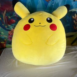 Squishmallows Pokémon Happy Pikachu 20 Inch Plush
