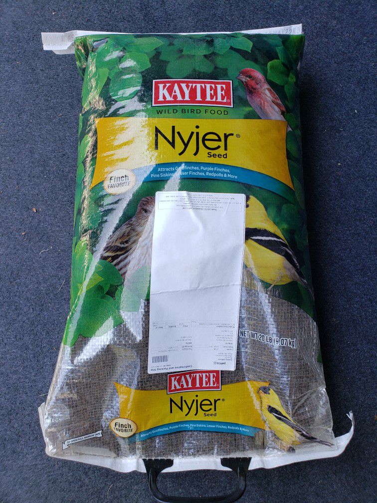 New  Nyjer Seed For Finches, 20-lb. Bag