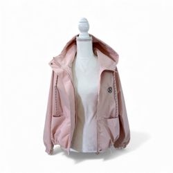 Lululemon Pink Windbreaker Jacket