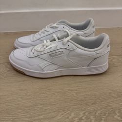 Reebok ALL White Court Advance Unisex Tennis Shoes Women's Size 9.5