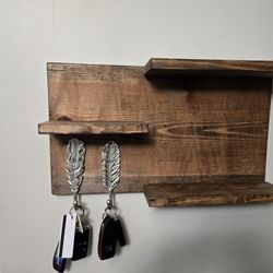 Modern Farmhouse Key Holder Shelf