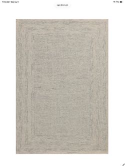 WOOL RUG, 7’9”x9’9”