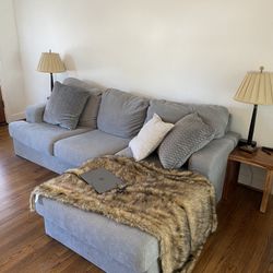 Grey sectional Couch