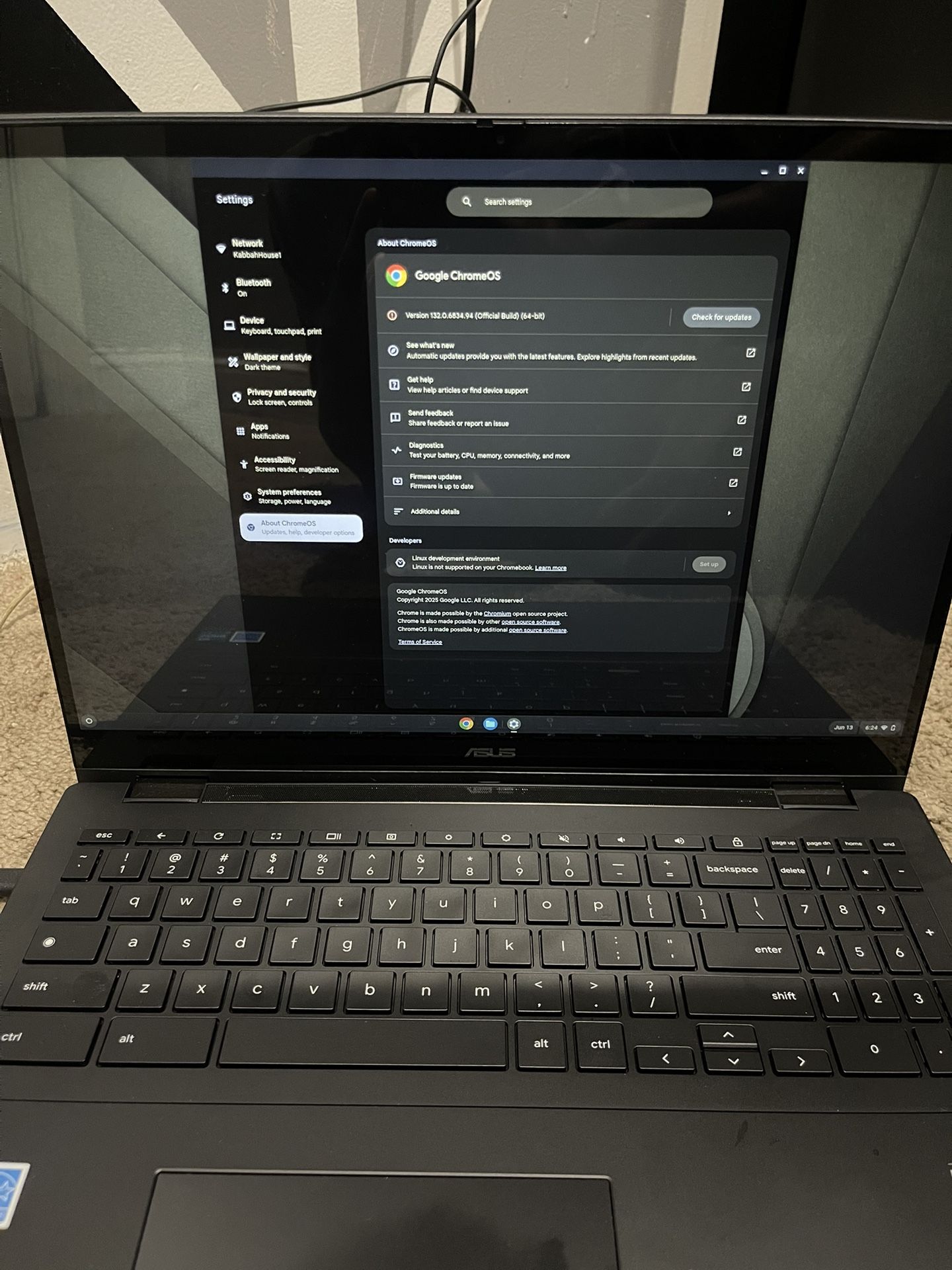 ASUS - CX5601 16" FHD+ 2-in-1 Touch Screen Chromebook Plus Laptop with Google AI - Intel Core