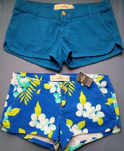 2 Hollister shorts size 1