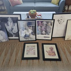 Marilyn Monroe Black & White  pictures for sale