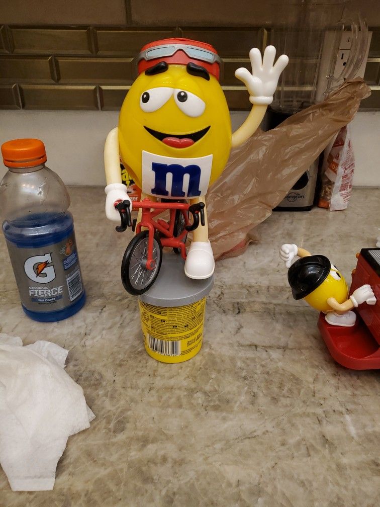 M&M Tour D France Candy Dispenser