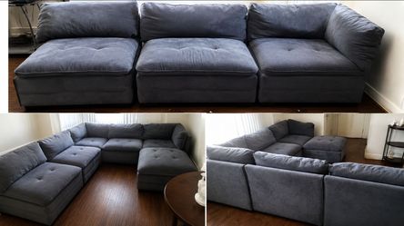 Large Modular Sectional Sofa – $220 (Moving Sale!)Large Modular Sectional Sofa – $220 (Moving Sale!)